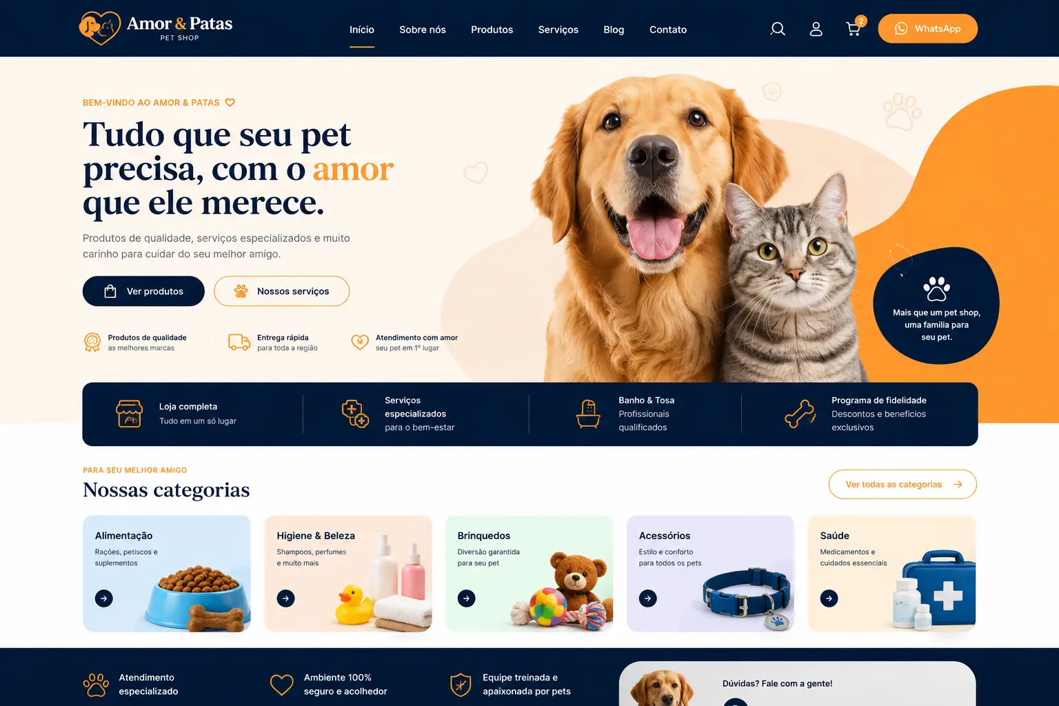Veterinário / Pet Shop